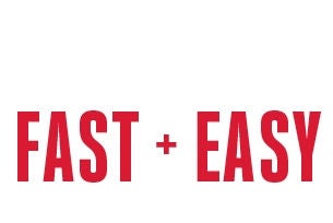 Easy sign up process